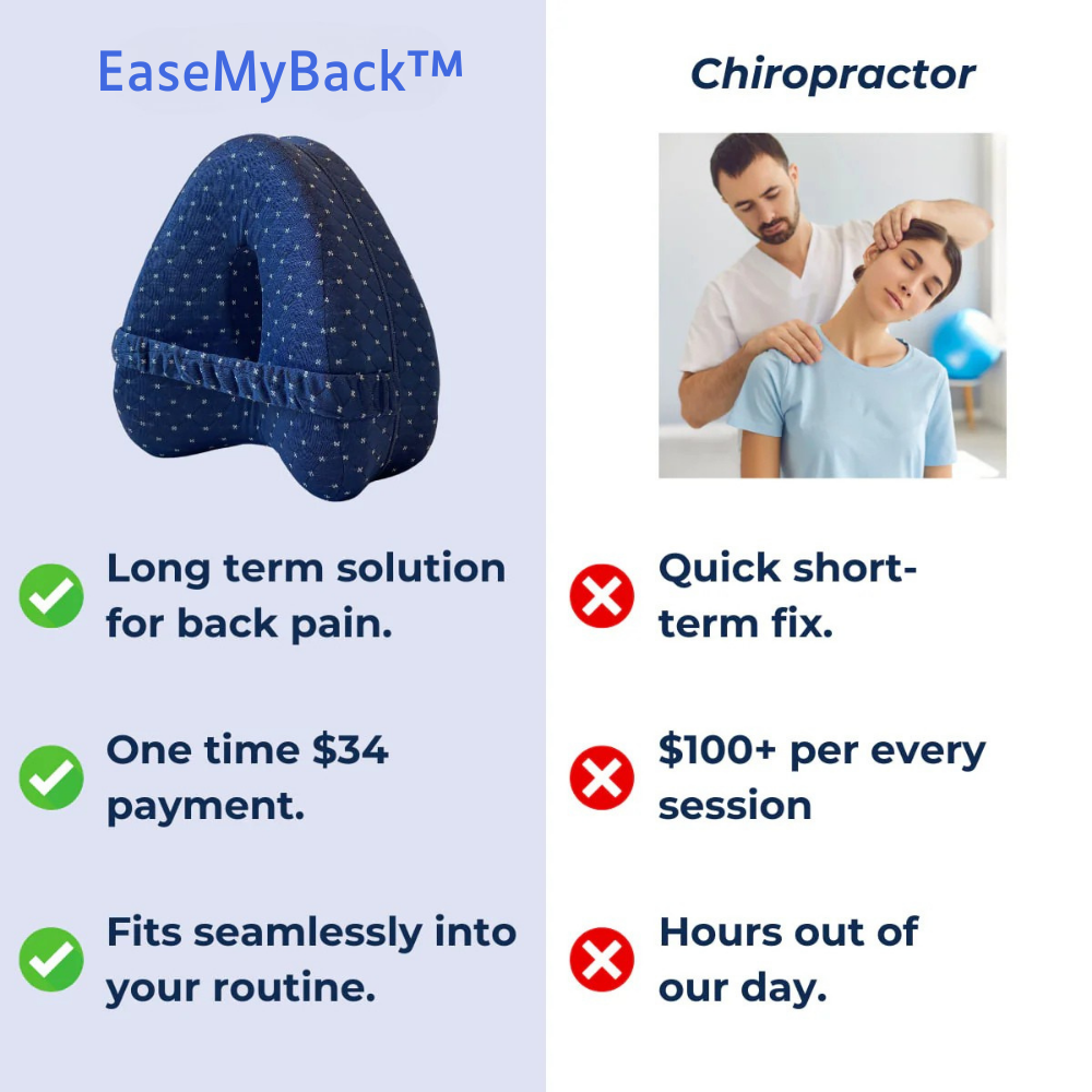 EaseMyBack™ Alignment Pillow